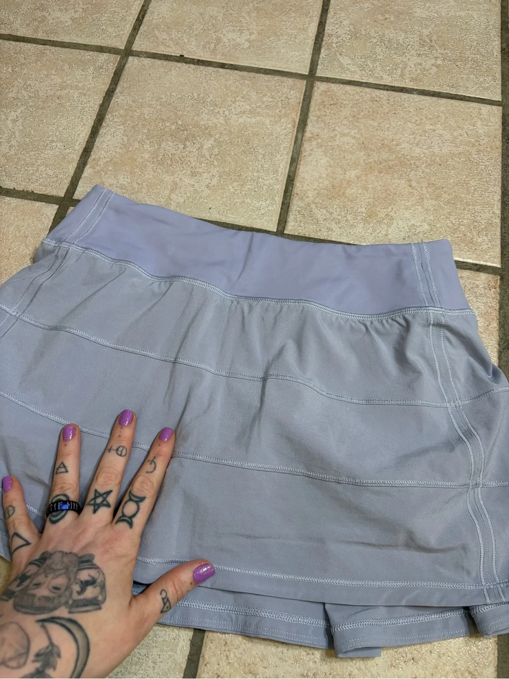 Lululemon Pace Rival Mid-Rise Skirt 13” (Berry Mist) Size 4